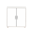 Flexa Classic ajtós szekrény fehérre pácolt fenyővázzal és fehér fenyőelőlappal