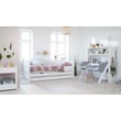 Flexa White alapágy 200, fehér, vendégággyal, 2db fiókkal